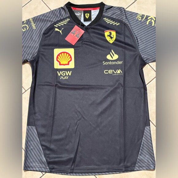 Formula 1 Jersey Ferrari Pirelli , Unisex - Picture 11 of 16